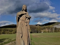 Socha sv. Filomny - Letina (socha) - 