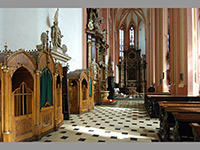 Kostel sv. Moice - Olomouc (kostel) - Interir kostela