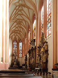 Kostel sv. Moice - Olomouc (kostel) - Interir kostela