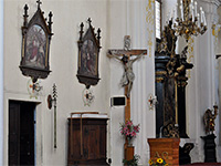 Kostel Navtven Panny Marie  - Borovany (kostel) - Interir kostela
