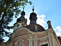 Kostel Navtven Panny Marie  - Borovany (kostel) - Kupole kostela