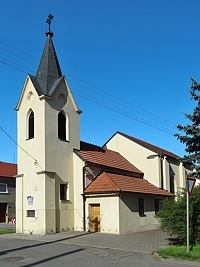 Kostel sv. Bartolomje - Hruky (kostel) - Hruky