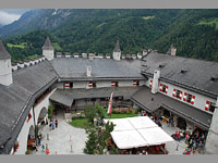 foto Hohenwerfen - Rakousko (hrad)