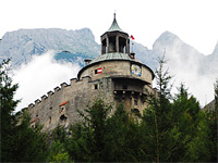 foto Hohenwerfen - Rakousko (hrad)