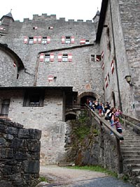 foto Hohenwerfen - Rakousko (hrad)