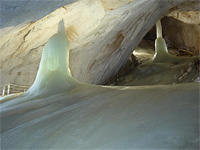 Eisriesenwelt - Rakousko (ledové jeskyně)