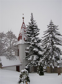 Zvonice - Morkvky (zvonice) - Zvonice v zim
