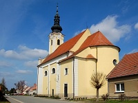 Kostel sv. Ondeje - Popice (kostel) - Bon pohled