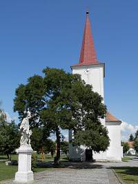 Kostel sv. Jana Ktitele - Rakvice (kostel) - eln pohled