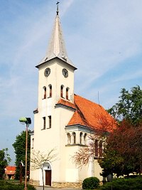 Kostel sv. Jilj - Vrbice (kostel) - Pohled na prel kostela s v