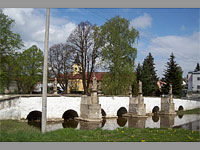Barokní most se sochami svatých - Bělá nad Radbuzou (most)