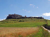 Spisk hrad - Slovensko (zcenina hradu) - Pohled na hrad