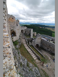 Spisk hrad - Slovensko (zcenina hradu) - Hradn brny