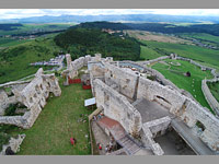 Spisk hrad - Slovensko (zcenina hradu) - Hradn jdro z ve