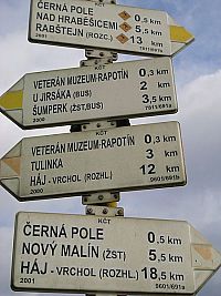 Vik��ovice - �st (rozcestn�k) - 