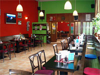 U ernho konka - esk Budjovice (restaurace) - Interir restaurace