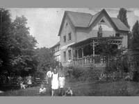 Za vtrem - Dn (restaurace) - Foto z roku 1945