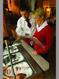 Restaurace el Cid Corso - Plze (restaurace) - Ryb pult
