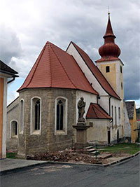 kostel - Pobovice (kostel) - Kostel
