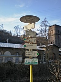 Rozcestnk - Klamova hu (rozcestnk) - Rozcestnk.