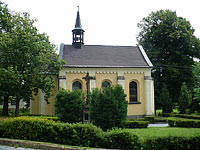Kostel svatho Prokopa - Nedvz (kostel) - pohled ze silnice