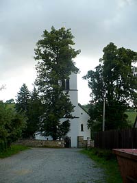 Kostel svatho Erazima - Rohozn (kostel) - zpadn prel kostela