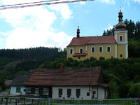 Kostel sv. Petra a Pavla - Svojanov (kostel) - pohled od lvky