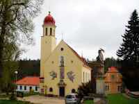 Kostel Navtven Panny Marie - Hlubok Mavky (kostel)