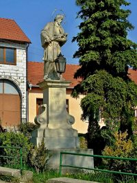 Socha sv. Jan Nepomuck - Otaslavice (socha) - 