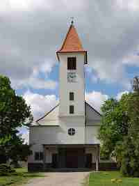 Kostel sv. Cyrila a Metodje - Jezeany-Marovice (kostel) - Prel kostela
