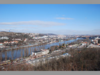 Branick skly - Praha (rezervace) - Vhled smrem k Vyehradu