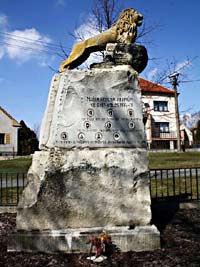 foto Pomnk Obtem 1. svtov vlky - Stovice (pomnk)
