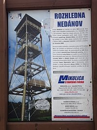 Rozhledna Nednov (rozhledna) - rozhledna Nednov