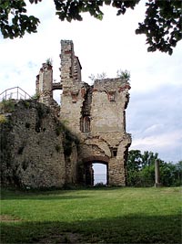 Koumberk (zcenina hradu) - Pozstatky hradu