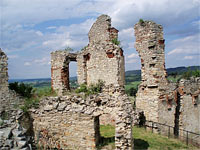 Koumberk (zcenina hradu) - Pozstatky hradu