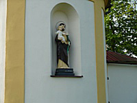 Kaple Nanebevzet Panny Marie - Leznk (kaple) - vklenek se sokou