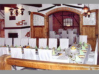 Hospdka u tpna - Vojetice (restaurace) - Slavnostn stl