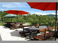 Hospdka u tpna - Vojetice (restaurace) - Venkovn posezen