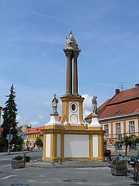 Sloup Nejsvětější Trojice - Jaroměřice nad R. (drobná památka)