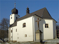 Kostel sv. Matoue - Vernovice (kostel) - Kostel