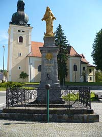 Socha Panny Marie - Kunštát (drobná památka)