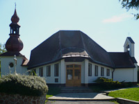 Kaple sv. Antonna - Rozse nad Kunttem (kaple) - prel s hlavnm vchodem