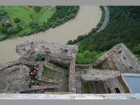 Streno - Slovensko (hrad) - Jdro hradu pod v