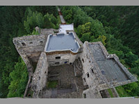 Streno - Slovensko (hrad) - Pohled z ve k prvn brn