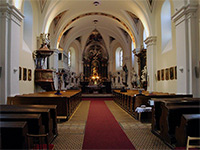 kostel - Bzenec (kostel) - Interir