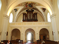 kostel - Bzenec (kostel) - Interir