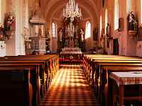 Kostel sv. Florina - Kostelany nad Moravou (kostel) - Interir kostela