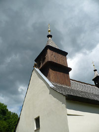Kostel svatho Mikule - Star Svojanov (kostel) - zvonice