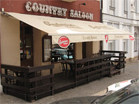 Restaurace Country saloon - Dvr Krlov nad Labem (restaurace) - Letn zahrdka