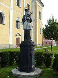 Socha sv. Jana Nepomuckého - Bystré (drobná památka)